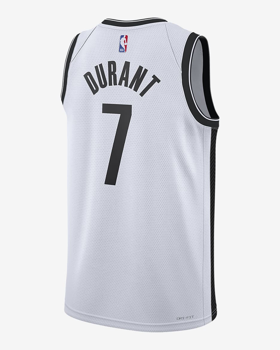 Camiseta Nike NBA Swingman Kevin Durant Nets Association Edition 2020. Nike